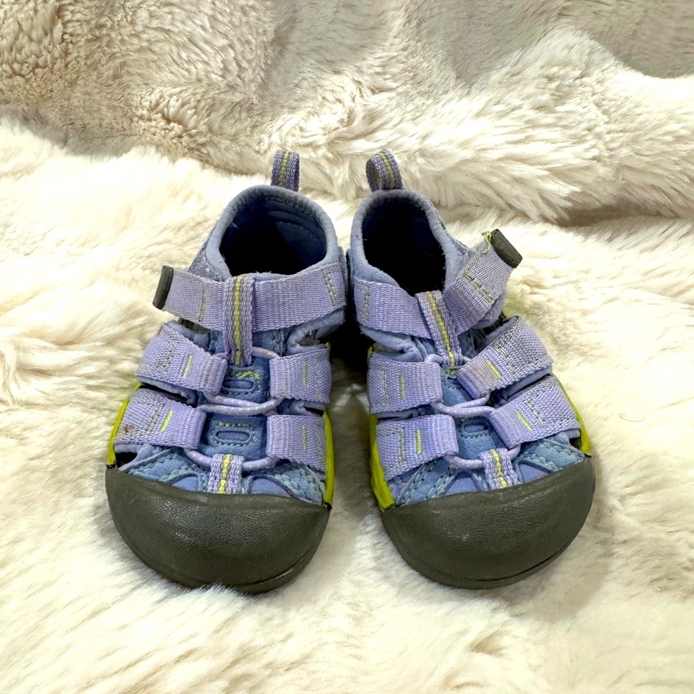 Keen Lavender Purple Toddler Girls Newport Sandals with Adjustable Straps